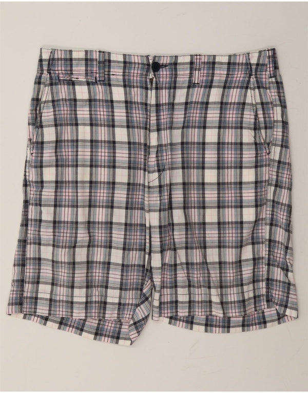 Polo Ralph Lauren Herren-Chinoshorts W34, große, mehrfarbig karierte Baumwolle
