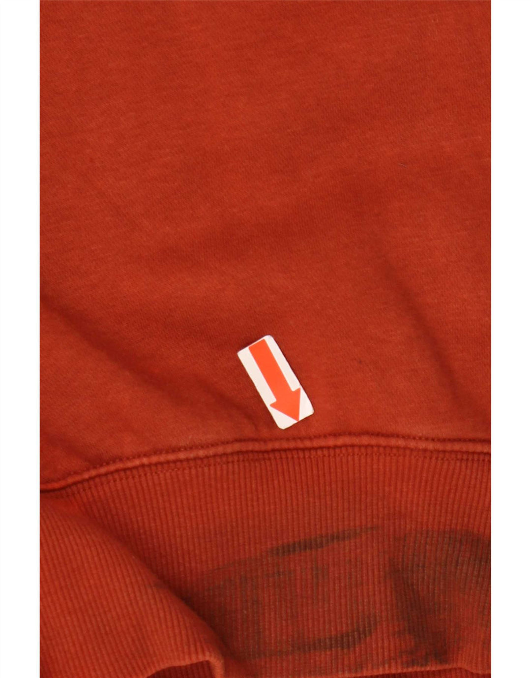 Nike Herren Sweatshirt Pullover Small Brown Cotton