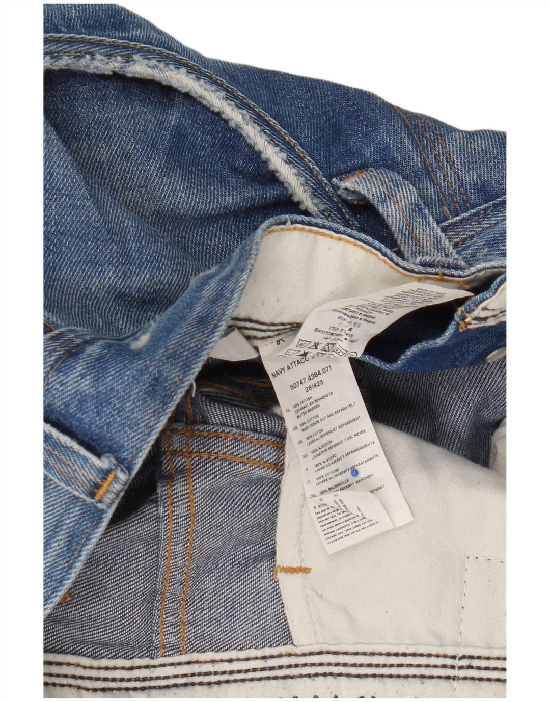 G-Star Herren Straight Jeans W32 L32 Blaue Baumwolle