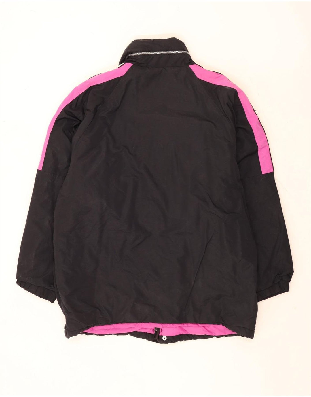 Kappa Herren-Windbreaker mit Grafik, UK 40, Größe L, Schwarz, Farbblock