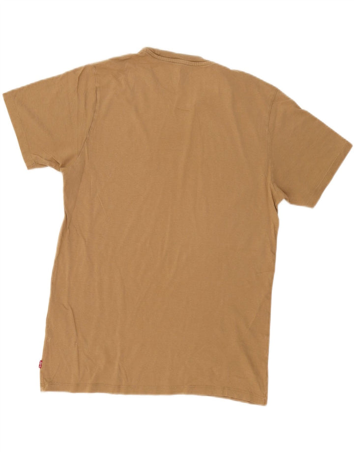 Levi's Herren-T-Shirt mit Grafik, mittelbeige Baumwolle