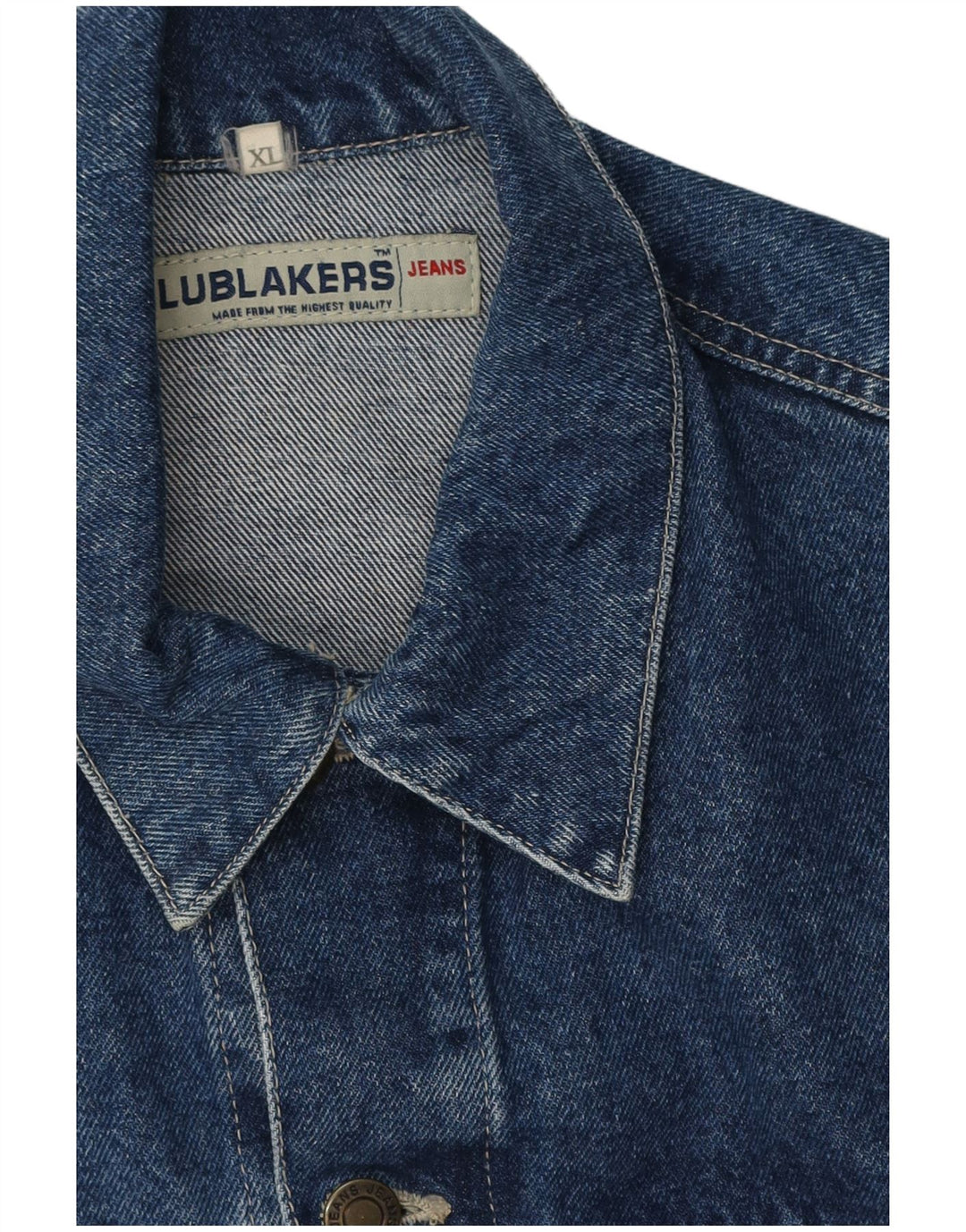 Vintage Herren Jeansjacke UK 42 XL Blau