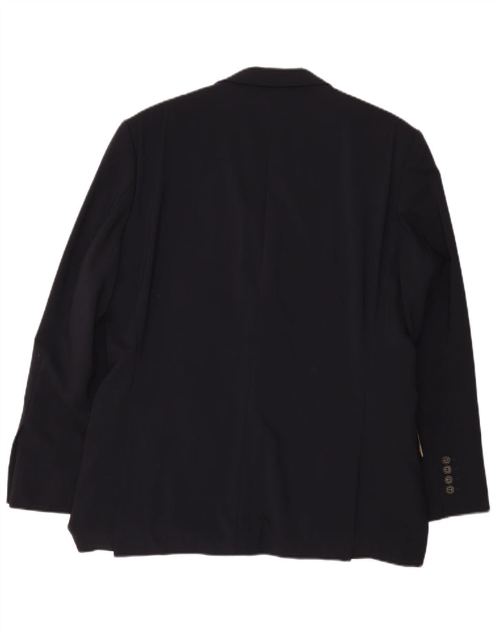 Ted Baker Herren-Blazer mit 2 Knöpfen, UK 38, mittleres Marineblau