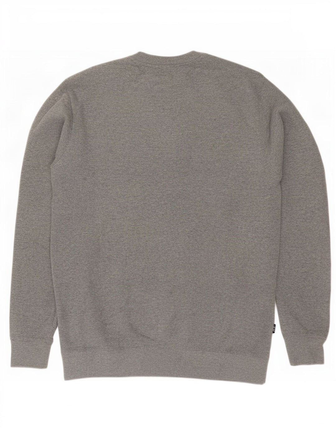 Vans Herren Grafik-Sweatshirt-Pullover Mittelgrau meliert