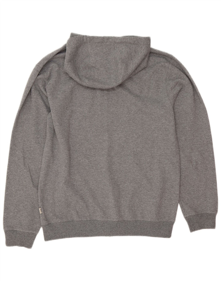 Vans Herren-Kapuzenpullover mit Reißverschluss, groß, grau, Polyester