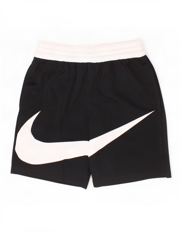 Nike Dri Fit Graphic Sportshorts für Jungen, 10–11 Jahre, Mittelschwarz, Farbblock
