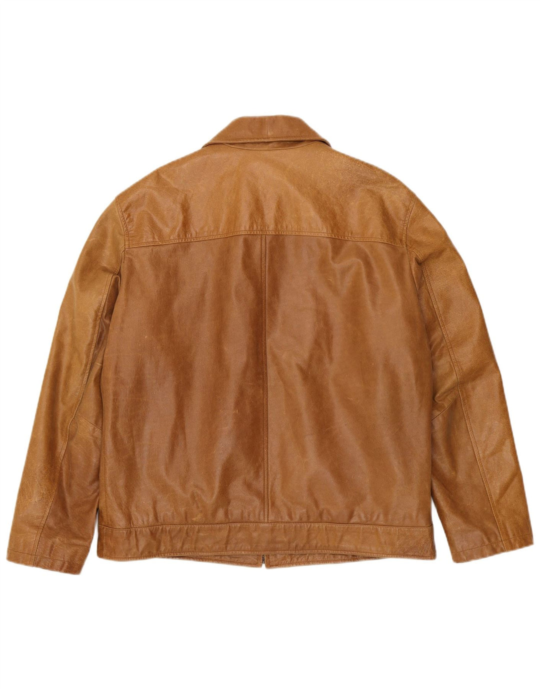 Mays & Rose Herren Lederjacke UK 42 XL Beige