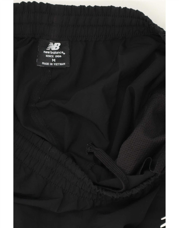 New Balance Herren-Trainingshose aus mittelschwarzem Polyester