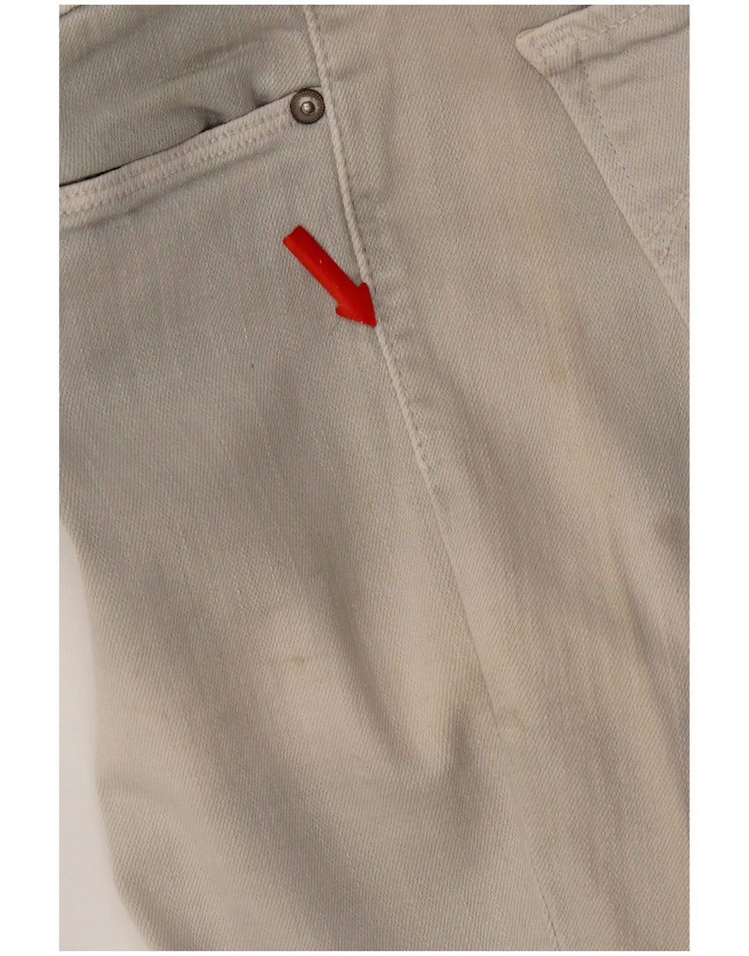 Levi's Damen Skinny Jeans W29 L34 Graue Baumwolle