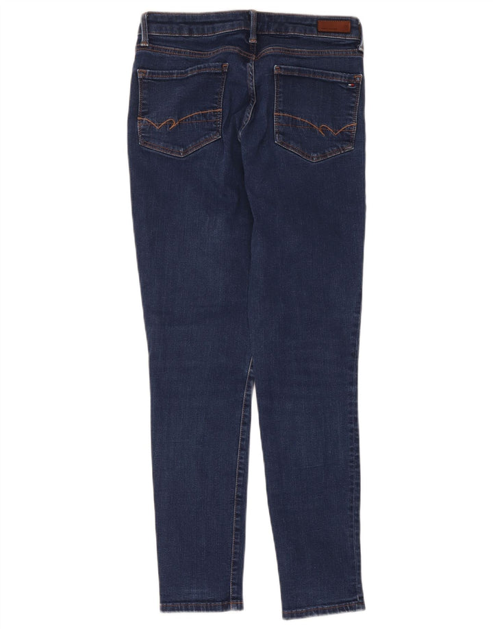 Tommy Hilfiger Damen Skinny Jeans W28 L30 Marineblau Polyester