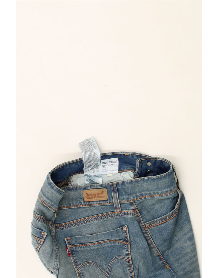 LEVI'S Womens Denim Shorts US 8 Medium W28 Blue Cotton Vintage Levi's and Second-Hand Levi's from Messina Hembry 