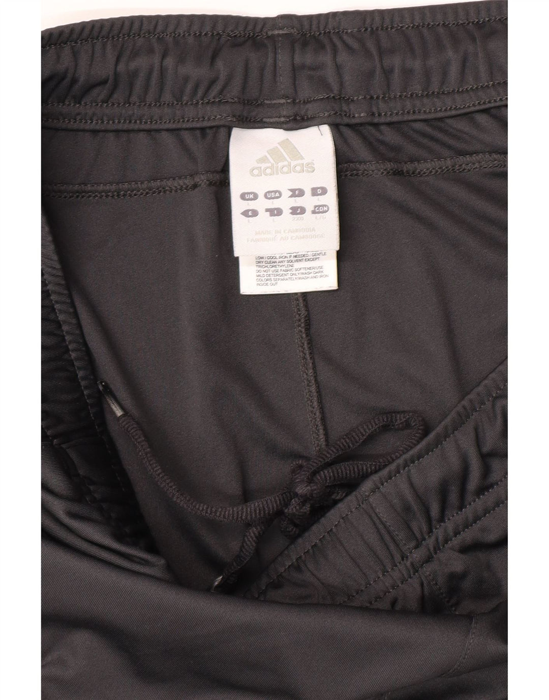 Adidas Herren-Sportshorts, großes graues Colourblock-Polyester