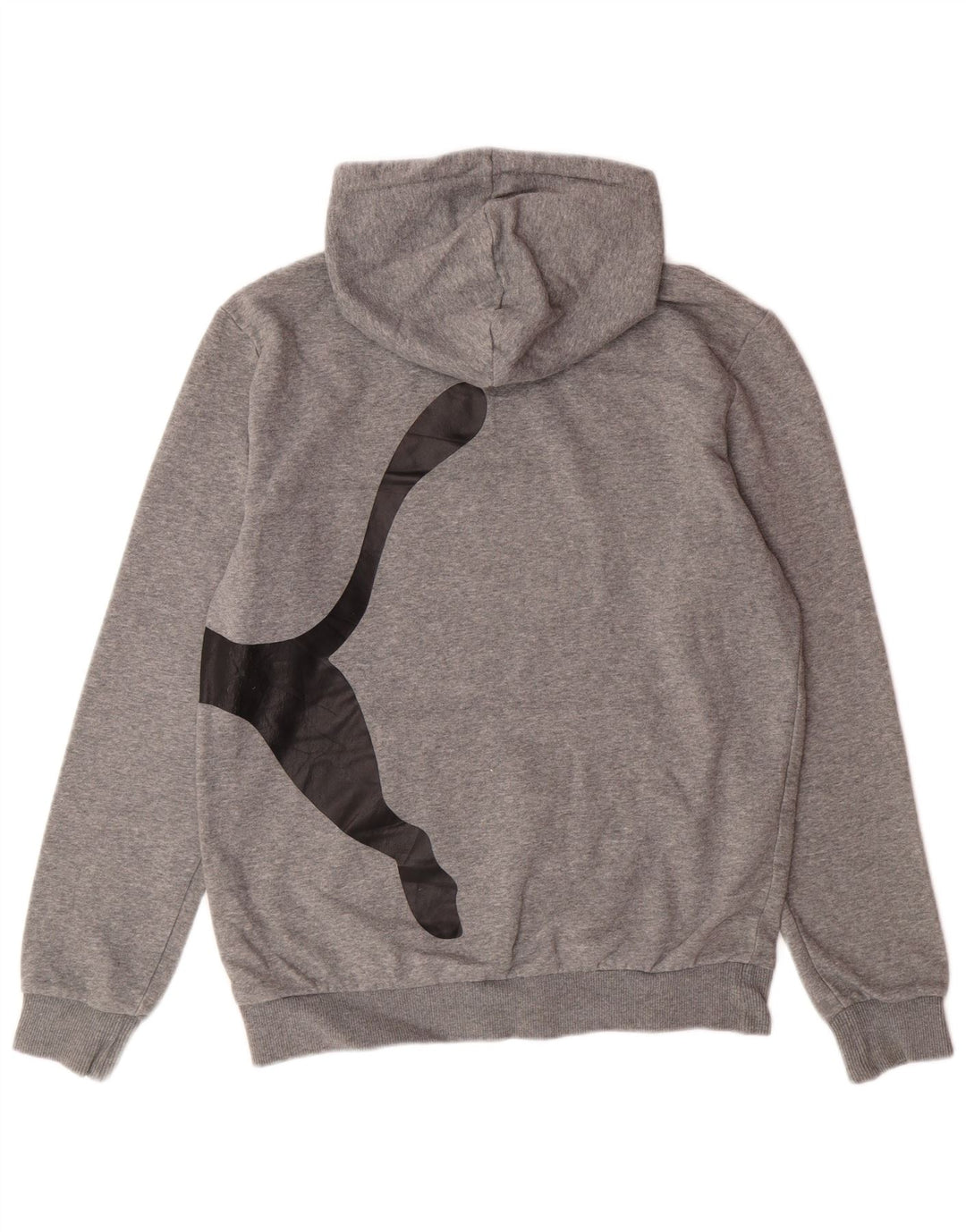 PUMA Herren Graphic Hoodie Pullover Kleine graue Baumwolle