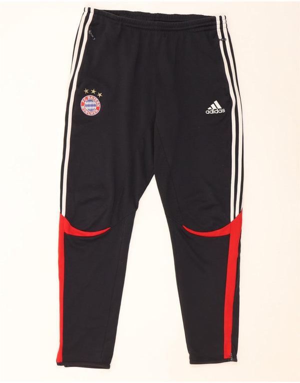 Adidas Damen FC Bayern München Trainingshose UK 44/46 Large Marineblau