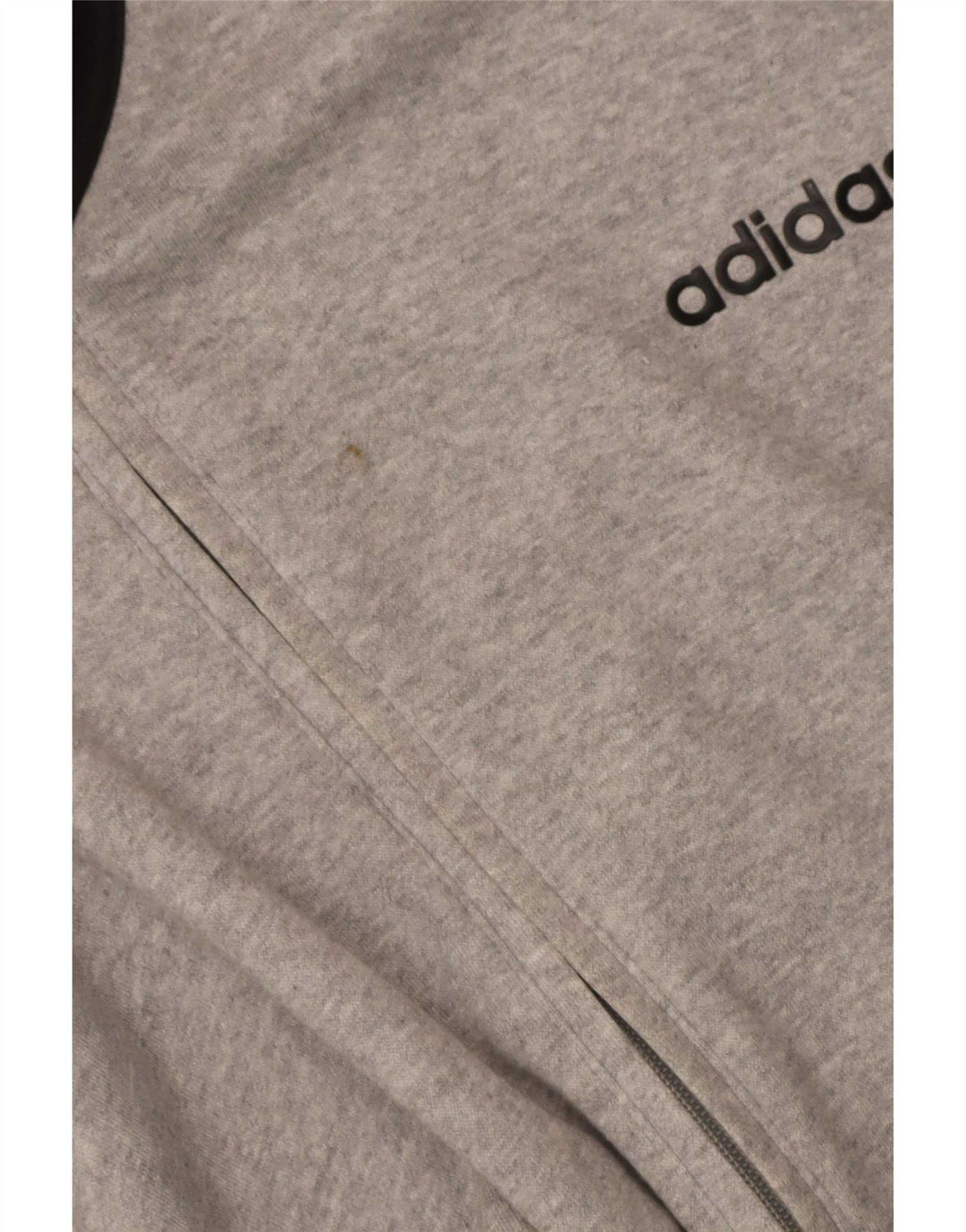 Adidas Herren Trainingsanzug Top Jacke 2XL Grau Colourblock Baumwolle