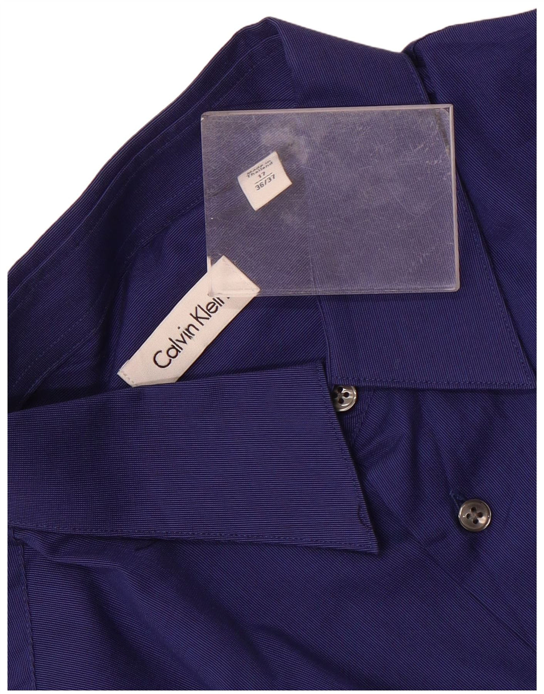 Calvin Klein Herrenhemd Größe 17 XL Blau