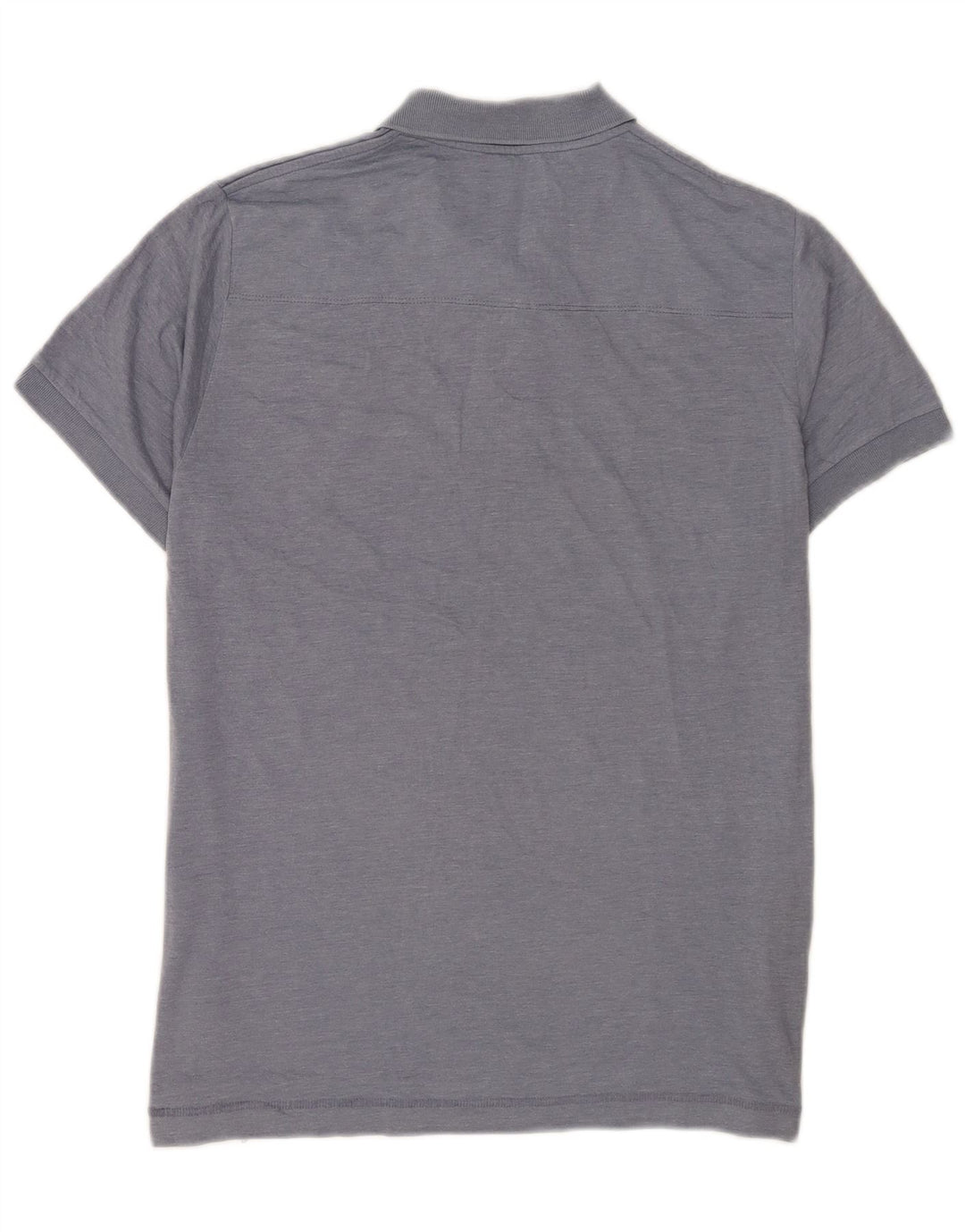 French Connection Herren-Poloshirt XL, blaue Baumwolle