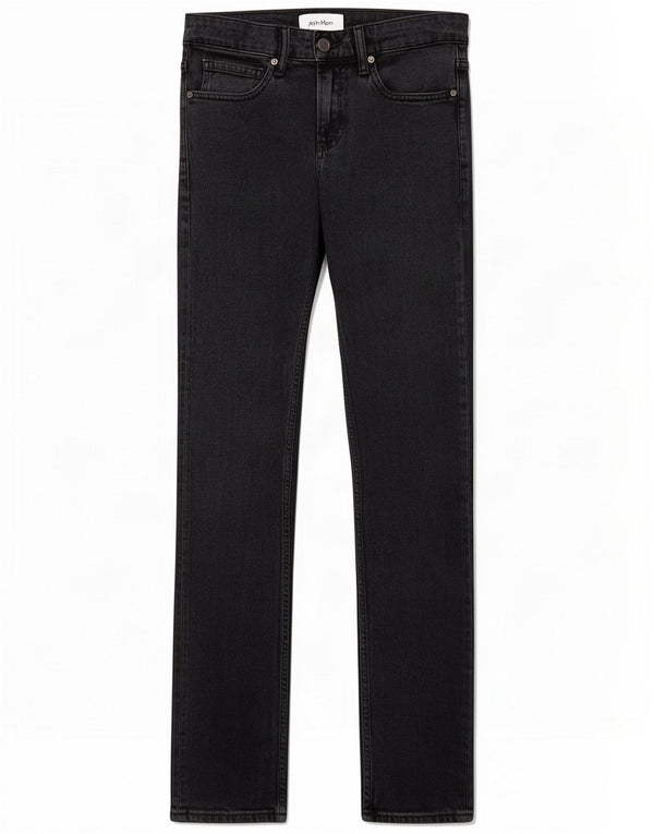 Calvin Klein Damen Slim Jeans W28 L34 Schwarze Baumwolle