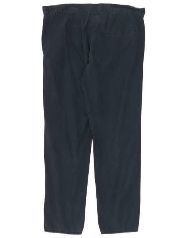 Marks & Spencer Damen Tapered Chinohose UK 14 Large W34 L28 Marineblau
