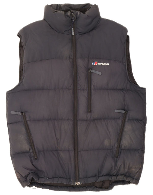 Berghaus Herren Wattierte Weste UK 38 Medium Schwarz Polyester