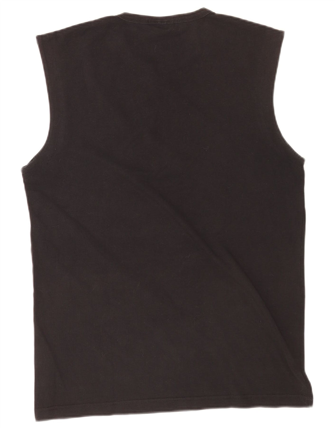 Asics Herren-Trägershirt, groß, schwarze Baumwolle