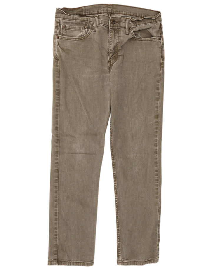 Levi's Herren 511 Slim Jeans W34 L30 Braune Baumwolle