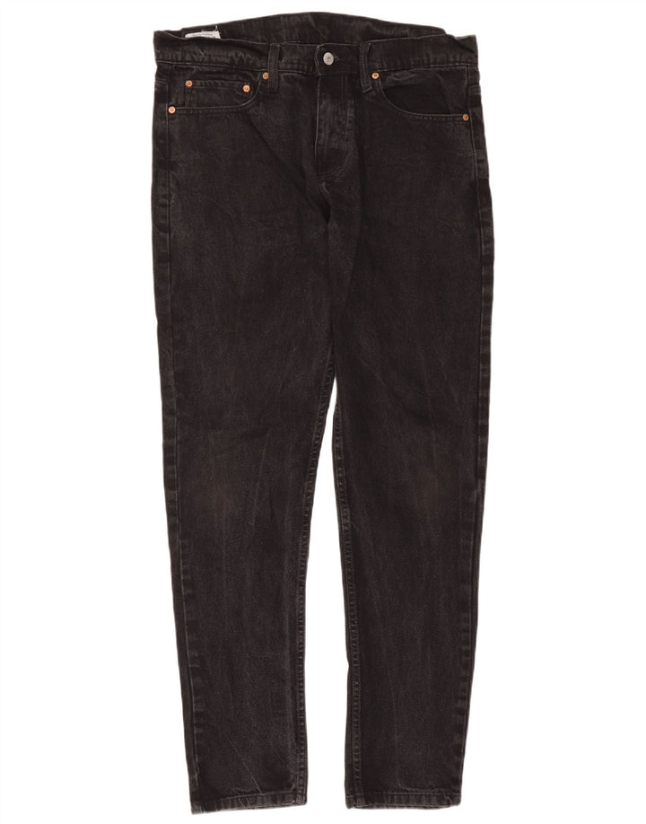 Levi's Herren 508 Tapered Jeans W34 L32 Schwarz