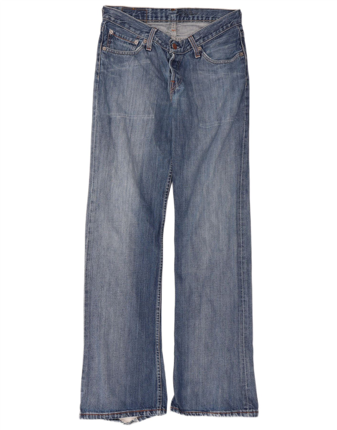 Levi's Damen 518 Bootcut Jeans W32 L34 Blau