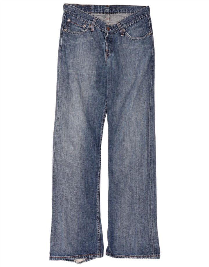 Levi's Damen 518 Bootcut Jeans W32 L34 Blau