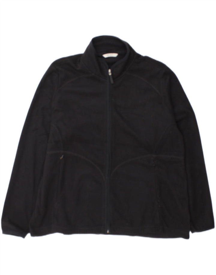 Marks & Spencer Herren Fleecejacke UK 42 XL Schwarz