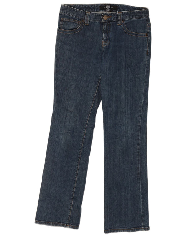 Calvin Klein Damen Bootcut Jeans US 6 Medium W30 L31 Blaue Baumwolle