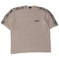 ASICS Herren-T-Shirt mit Grafik, groß, grau gefleckte Baumwolle