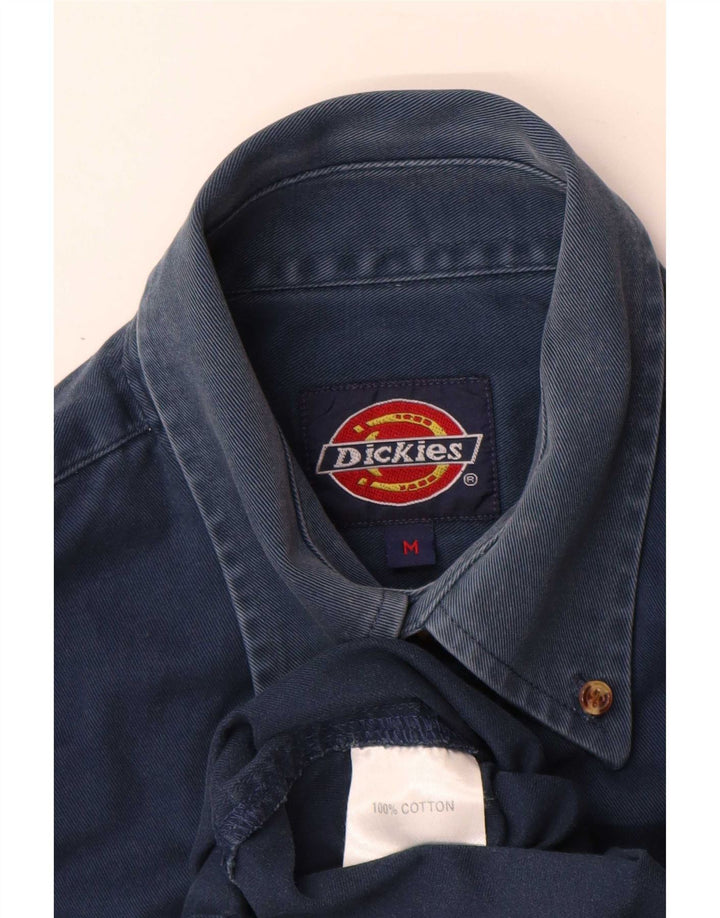 Dickies Herrenhemd aus mittelblauer Baumwolle in Marineblau