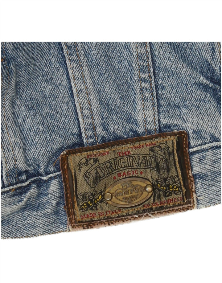 Wampum Herren Jeansjacke UK 42 XL Blau