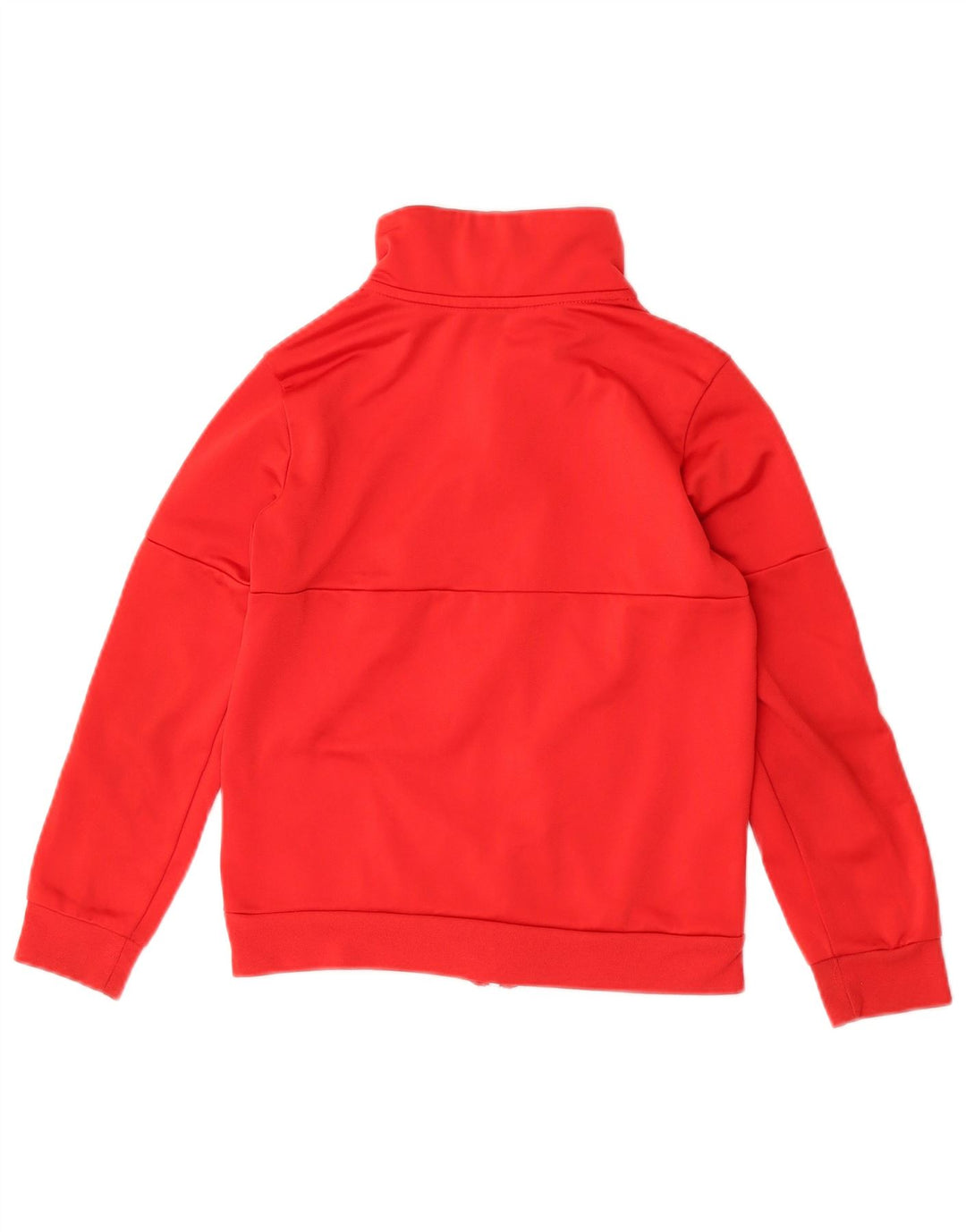Adidas Jungen-Trainingsanzug-Top-Jacke, 9–10 Jahre, rotes Polyester
