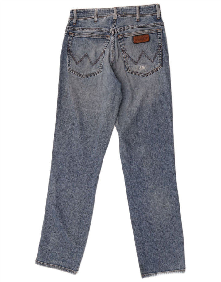 Wrangler Herren Texas Straight Jeans W30 L32 Blaue Baumwolle