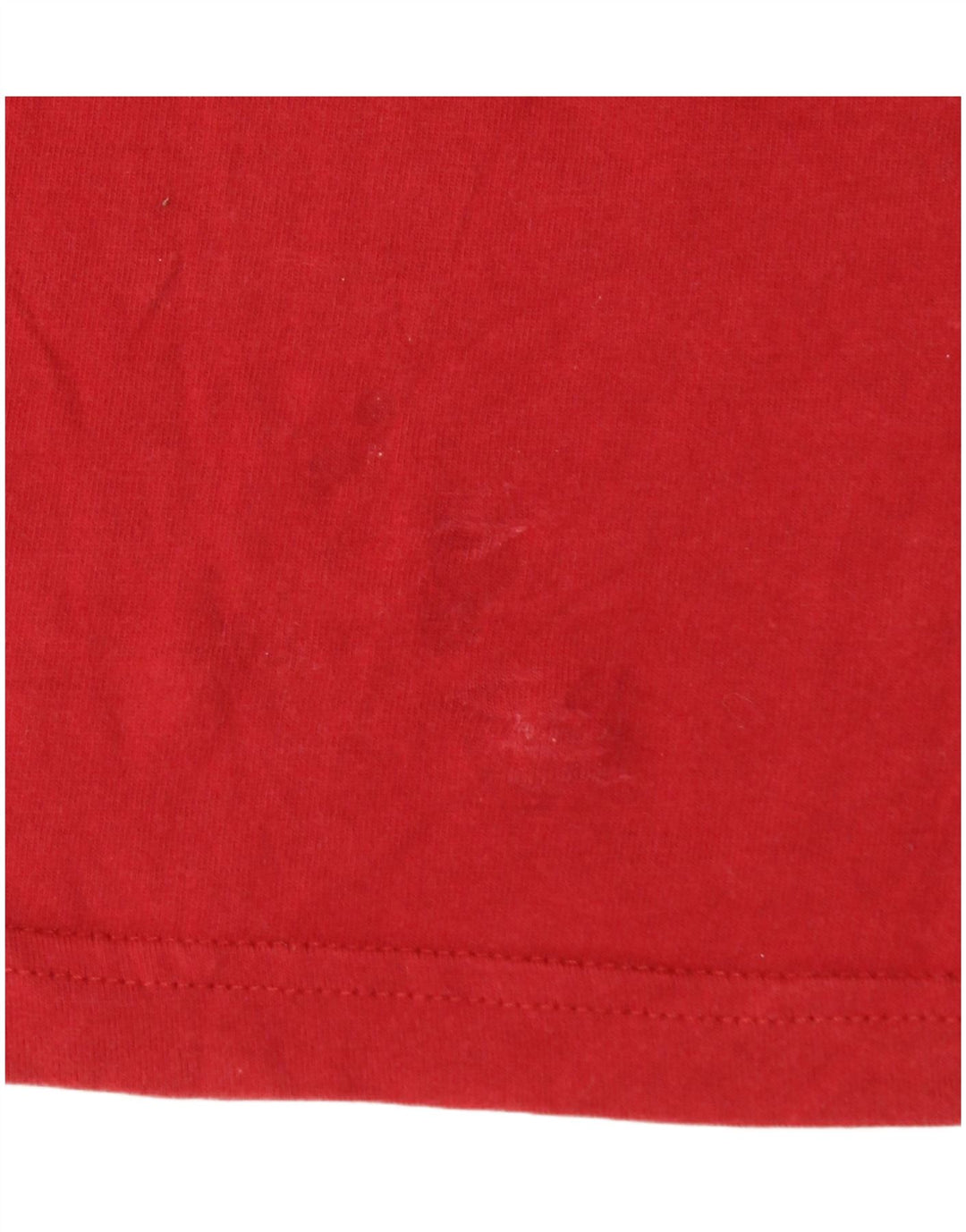 REEBOK Herren-T-Shirt mit Grafik, Größe S, rote Baumwolle