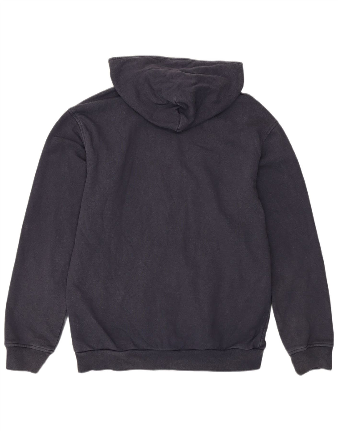 Adidas Herren Kapuzenpullover aus mittelblauer, marineblauer Baumwolle