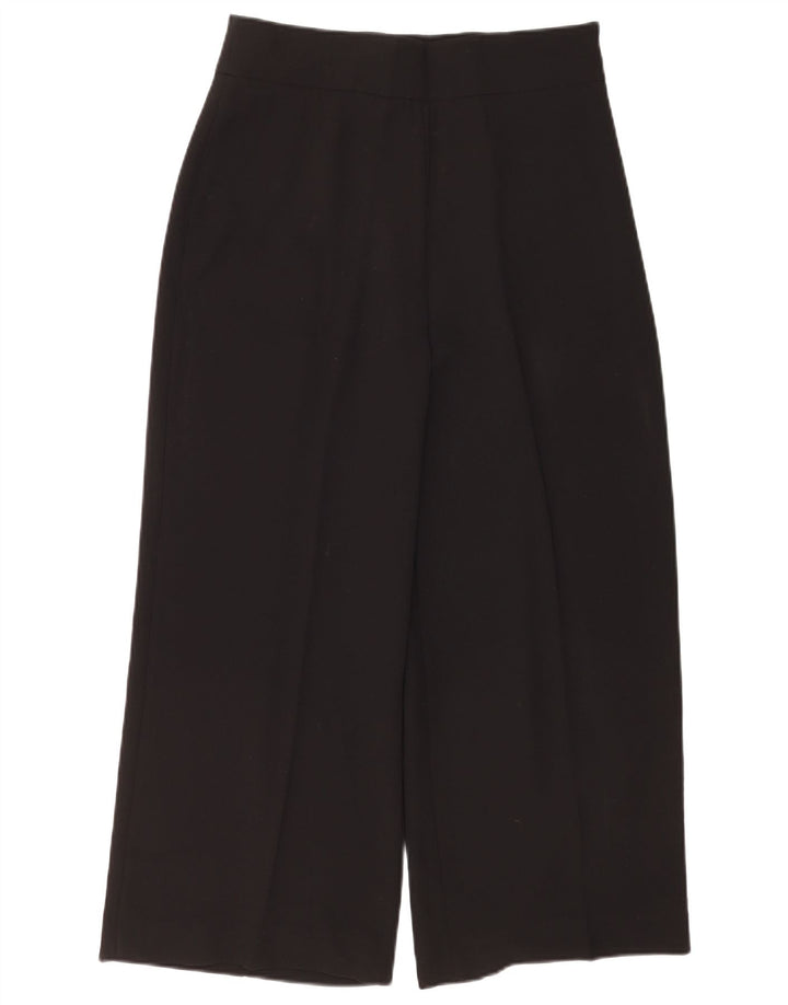 Kurze Hose für Damen von Zara, Größe L, W30, L25, Schwarz, Polyester