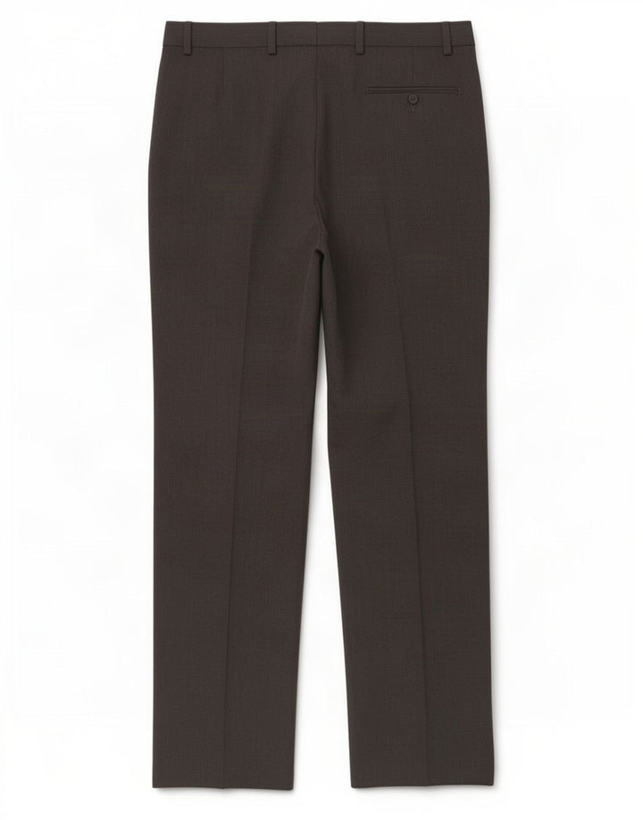 Marks & Spencer Herren-Freizeithose mit normaler Passform, W38, L33, grau, Polyester