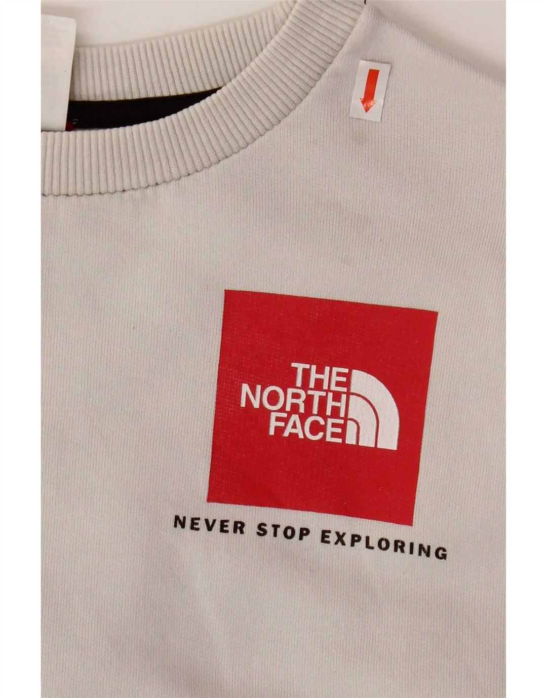 The North Face Herren-Sweatshirt, Pullover, Größe S, Grau, Baumwolle