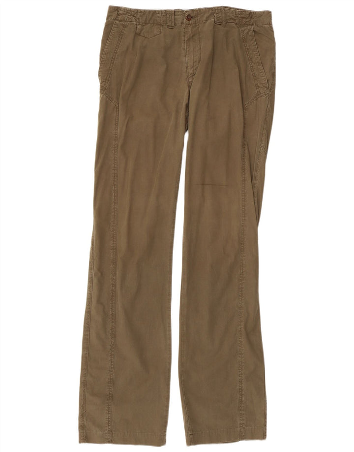 Marlboro Classics Herren-Chinohose, gerade, gerade, EU 50, Größe L, W34, L34, Khaki