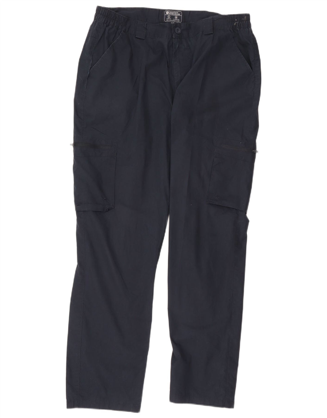 Mountain Warehouse Gerade Herren-Cargohose, W36, L30, Marineblau, Polyester