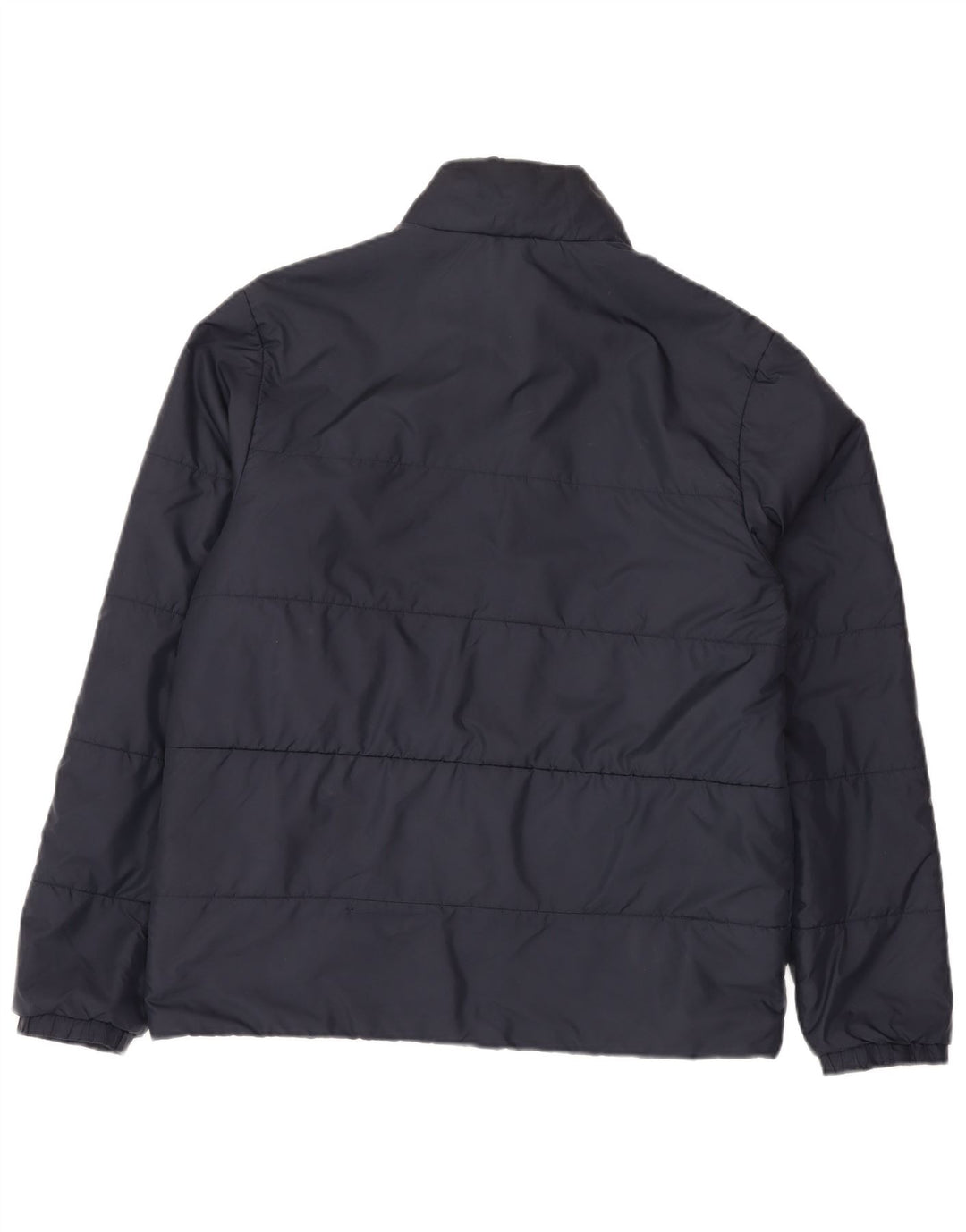 Adidas Herren Wattierte Jacke UK 38 Medium Marineblau Polyester