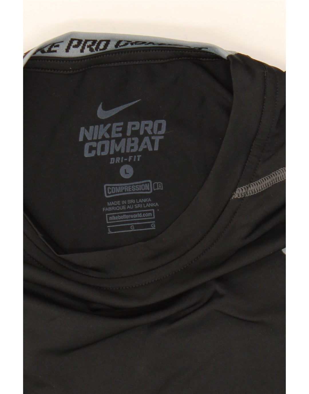 NIKE Herren Dri Fit Graphic T-Shirt Top Large Schwarz