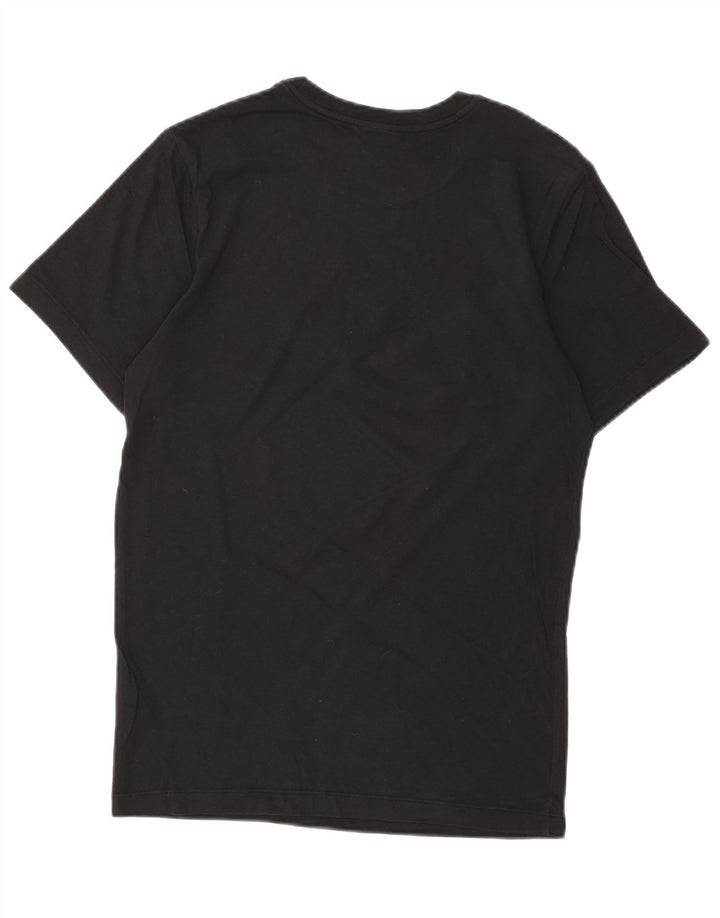 NIKE Mens Graphic T-Shirt Top Small Black Cotton