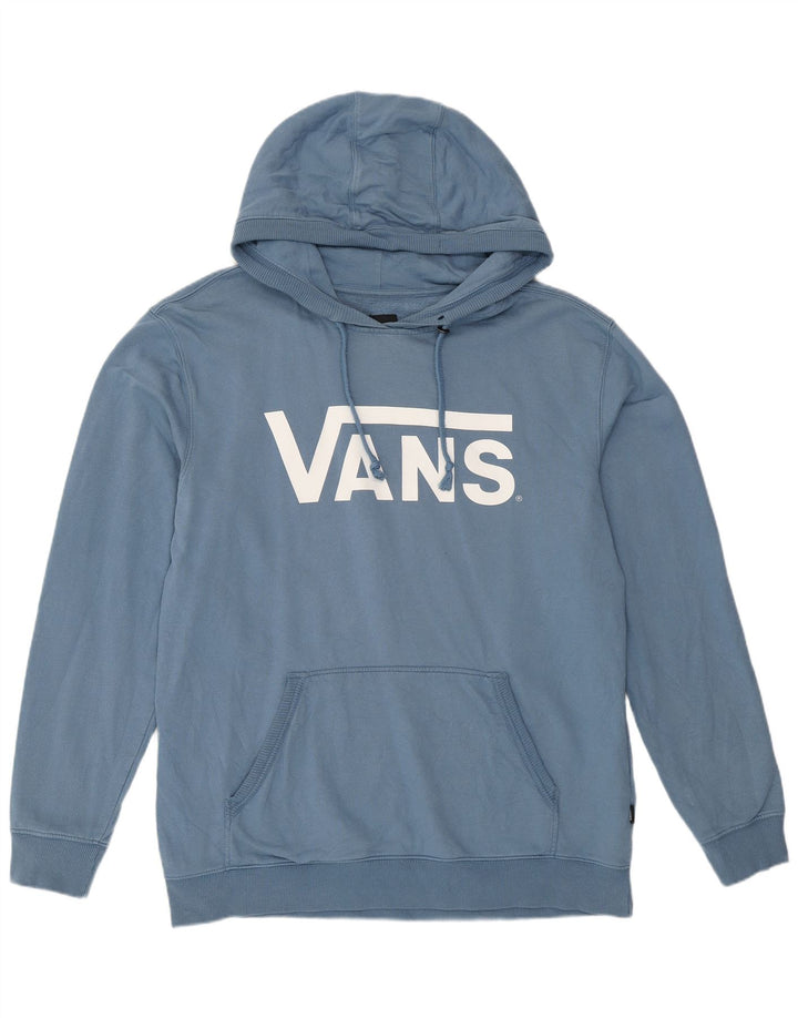 Vans Herren-Kapuzenpullover mit Grafik, groß, aus blauer Baumwolle