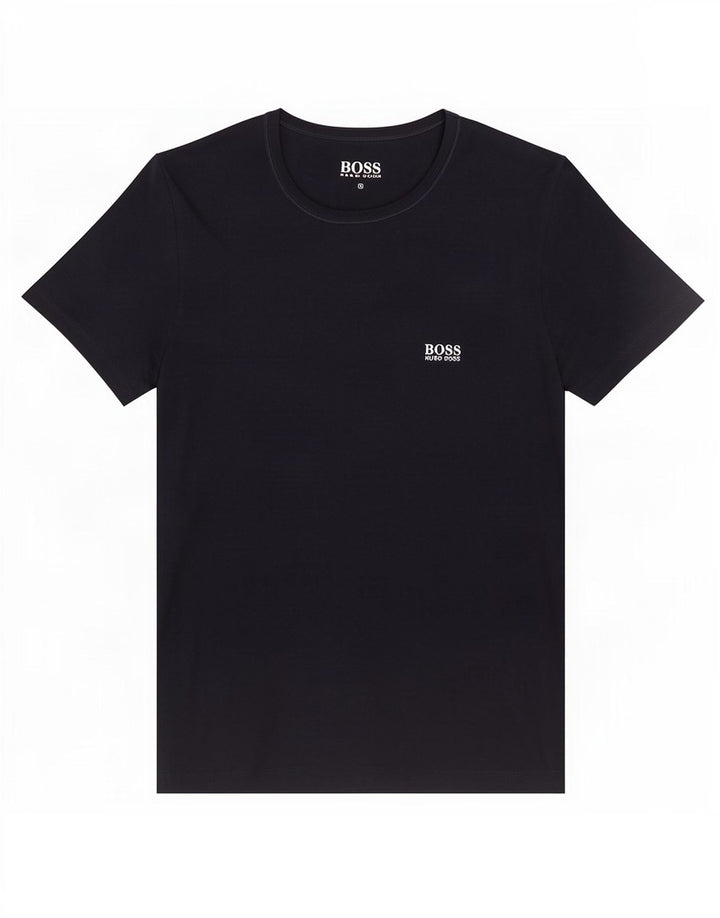 Hugo Boss Herren T-Shirt Top Small Marineblau Baumwolle