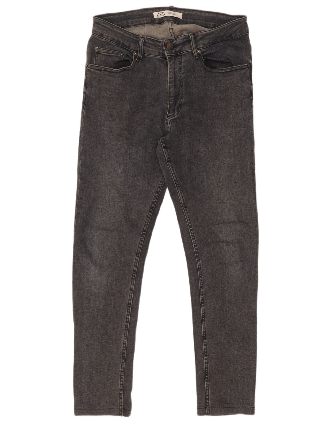 Zara Herren Skinny Jeans EU 40 Medium W31 L29 Grau