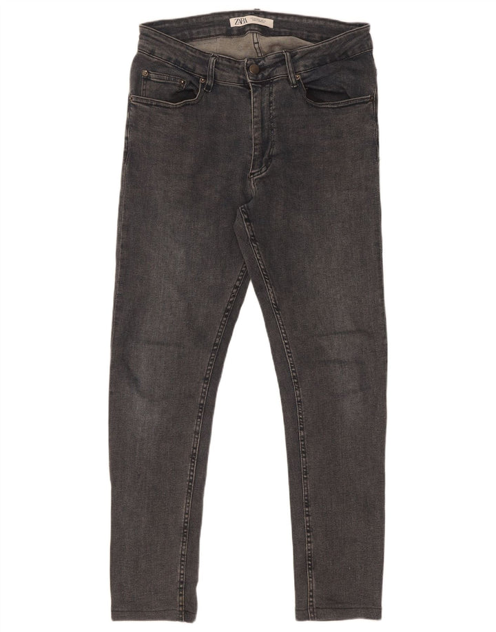 Zara Herren Skinny Jeans EU 40 Medium W31 L29 Grau